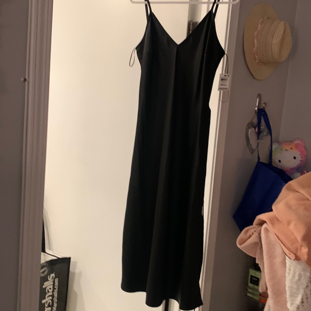 Brand new INC deep black dress size small SALE